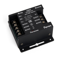 Усилитель для светодиодной ленты Feron RGB 24А12-24V LD67 48223