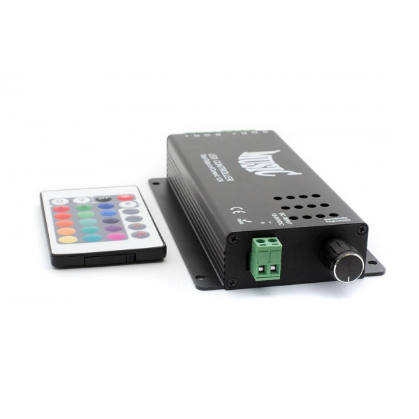 Аудиконтроллер RGB для светодиодной ленты SWG IR-RGB-12A-music 000935 Аудиконтроллер RGB для светодиодной ленты SWG IR-RGB-12A-music 000935