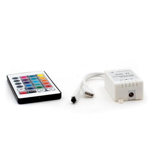 Контроллер RGB для светодиодной ленты SWG IR-RGB-24-6A 000932 Контроллер RGB для светодиодной ленты SWG IR-RGB-24-6A 000932
