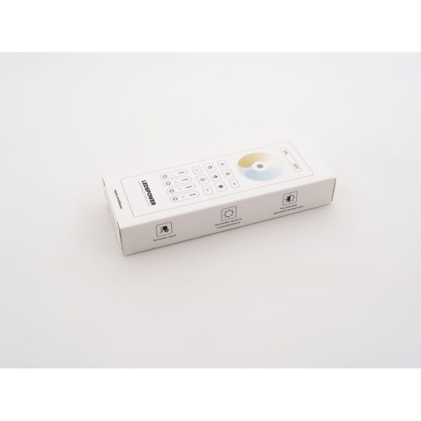 Пульт CCT на 4 зоны LEDS POWER RC02RF белый 006529 Пульт CCT на 4 зоны LEDS POWER RC02RF белый 006529