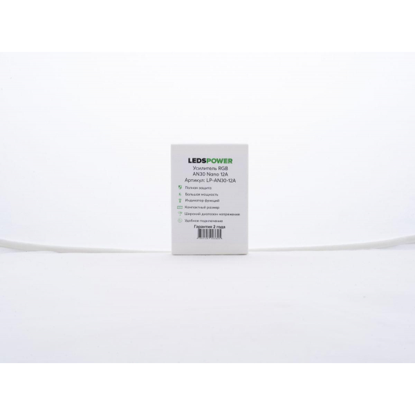 Усилитель LEDS POWER RGB AN30 Nano 12A 003825 Усилитель LEDS POWER RGB AN30 Nano 12A 003825