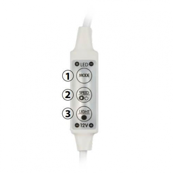 Контроллер для светодиодных одноцветных лент 12В Volpe ULC-Q510 Dim UL-00002278 Контроллер для светодиодных одноцветных лент 12В Volpe ULC-Q510 Dim UL-00002278