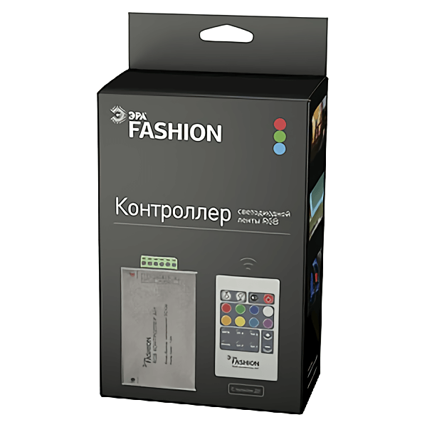 Контроллер для светодиодной RGB ленты ЭРА RGBcontroller-12-A01-RF C0043982 Контроллер для светодиодной RGB ленты ЭРА RGBcontroller-12-A01-RF C0043982