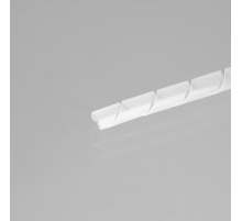 Лента спиральная монтажная STEKKER, диаметр пучка 6-60 мм, 10 м/упак, белый, SWB-08