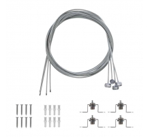 Комплект подвесных крепежей для светодиодных панелей REXANT 606-301