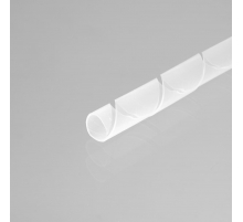 Лента спиральная монтажная STEKKER, диаметр пучка 7,5-60 мм, 10 м/упак, белый, SWB-10