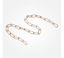 Цепь Eurosvet 1 м белый с золотом 10302