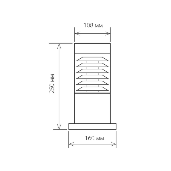 Уличный светильник Elektrostandard 1508 Techno черный a035096 Уличный светильник Elektrostandard 1508 Techno черный a035096