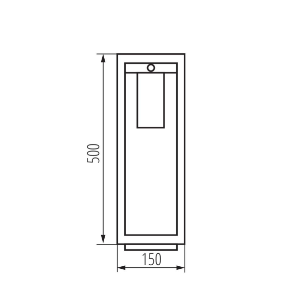 Садовый светильник Kanlux VIMO 50 SE-BR 34987 Садовый светильник Kanlux VIMO 50 SE-BR 34987