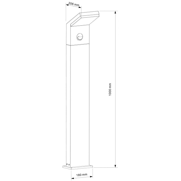 Уличный светодиодный светильник Deko-Light Tucanae Motion 733068 Уличный светодиодный светильник Deko-Light Tucanae Motion 733068