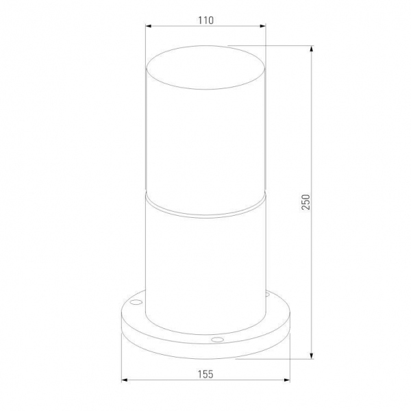 Уличный светильник Elektrostandard Roil 35125/S a055632 Уличный светильник Elektrostandard Roil 35125/S a055632