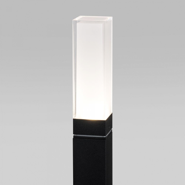Уличный светодиодный светильник Elektrostandard 1537 Techno Led чёрный a052860 Уличный светодиодный светильник Elektrostandard 1537 Techno Led чёрный a052860