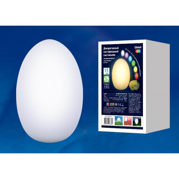 Уличный светодиодный светильник Uniel ULG-R003 019/RGB IP54 Egg UL-00003302 Уличный светодиодный светильник Uniel ULG-R003 019/RGB IP54 Egg UL-00003302