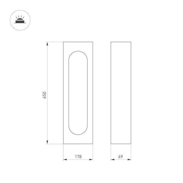Уличный светодиодный светильник Arlight LGD-Muse-Boll-H650-12W Warm3000 037524 Уличный светодиодный светильник Arlight LGD-Muse-Boll-H650-12W Warm3000 037524