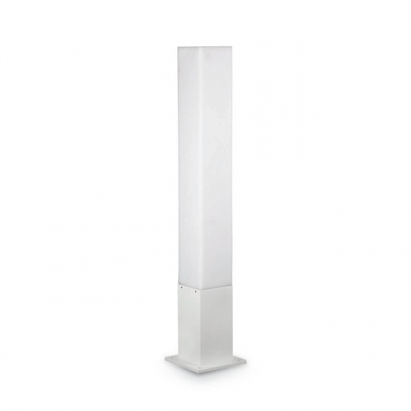 Уличный светильник Ideal Lux Edo Outdoor PT1 Square Bianco 142999 Уличный светильник Ideal Lux Edo Outdoor PT1 Square Bianco 142999