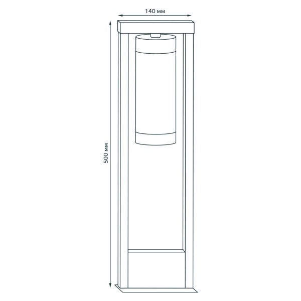Уличный светильник Gauss Aura GD019