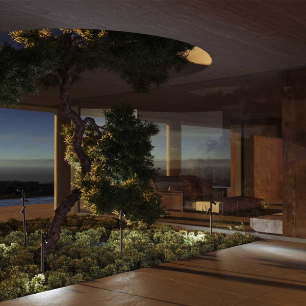 Ландшафтный светильник Maytoni Outdoor O494FL-L10B3K