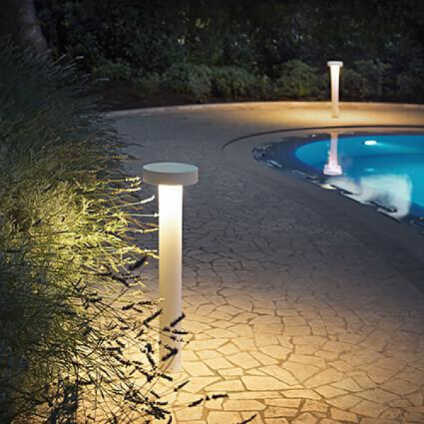 Уличный светильник Ideal Lux Tesla PT4 Small Bianco 153209 Уличный светильник Ideal Lux Tesla PT4 Small Bianco 153209