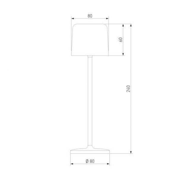 Уличный светодиодный светильник Elektrostandard Bitty бежевый TL70260 a069003 Уличный светодиодный светильник Elektrostandard Bitty бежевый TL70260 a069003