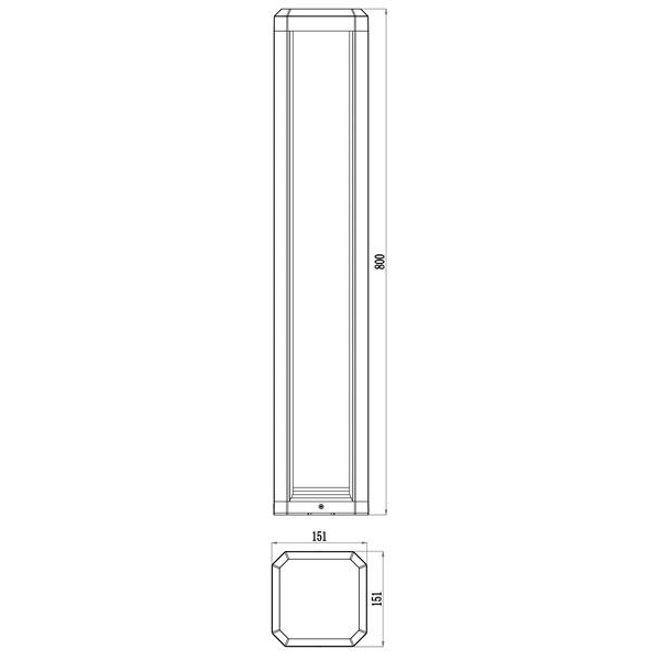 Уличный светодиодный светильник Deko-Light Rukbat 733048 Уличный светодиодный светильник Deko-Light Rukbat 733048