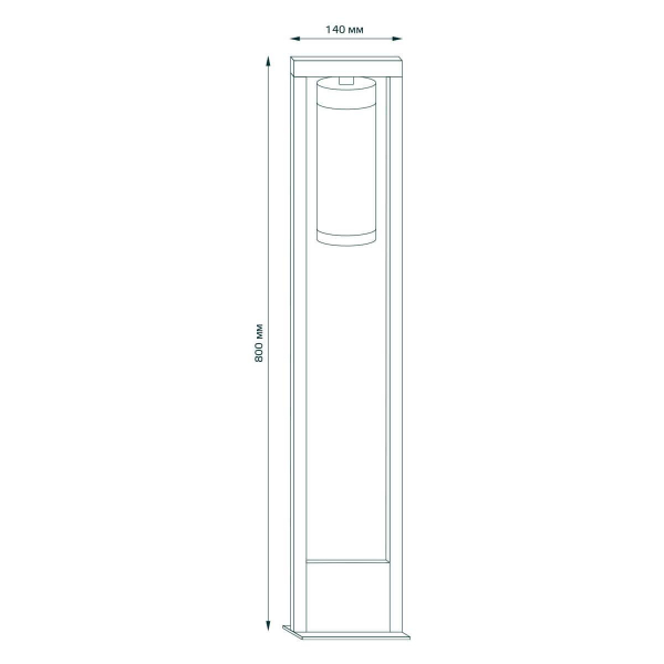Уличный светильник Gauss Aura GD020 Уличный светильник Gauss Aura GD020