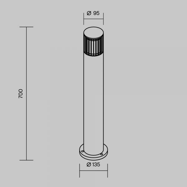 Ландшафтный светильник Maytoni Outdoor O492FL-01GF Ландшафтный светильник Maytoni Outdoor O492FL-01GF