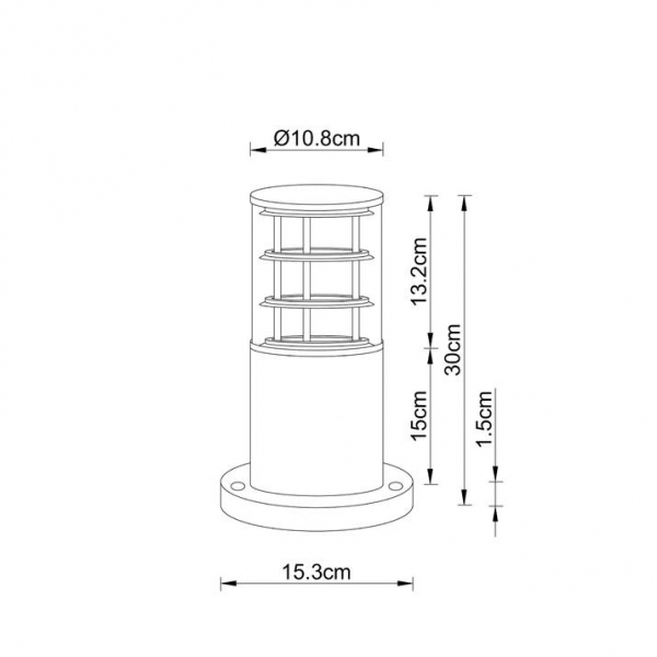 Уличный светильник Arte Lamp Tokyo A5315FN-1BK Уличный светильник Arte Lamp Tokyo A5315FN-1BK