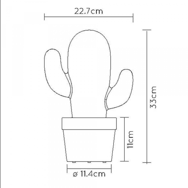 Уличный светодиодный светильник Lucide Cactus 13813/02/31 Уличный светодиодный светильник Lucide Cactus 13813/02/31