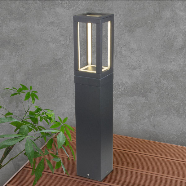 Уличный светодиодный светильник Elektrostandard Frame 1529 Techno Led серый a051860 Уличный светодиодный светильник Elektrostandard Frame 1529 Techno Led серый a051860