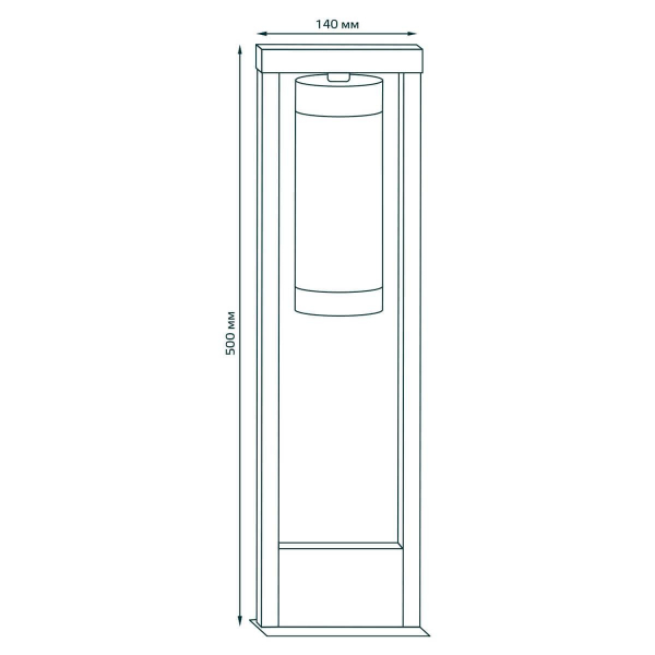 Уличный светильник Gauss Aura GD019 Уличный светильник Gauss Aura GD019