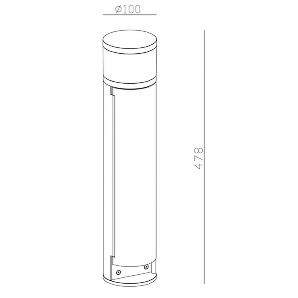 Ландшафтный светильник Deko-Light Steckdosenturm beleuchtet 733054