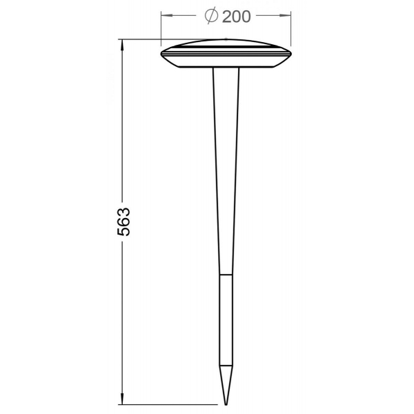 Уличный светодиодный светильник Deko-Light Bermuda 733059 Уличный светодиодный светильник Deko-Light Bermuda 733059