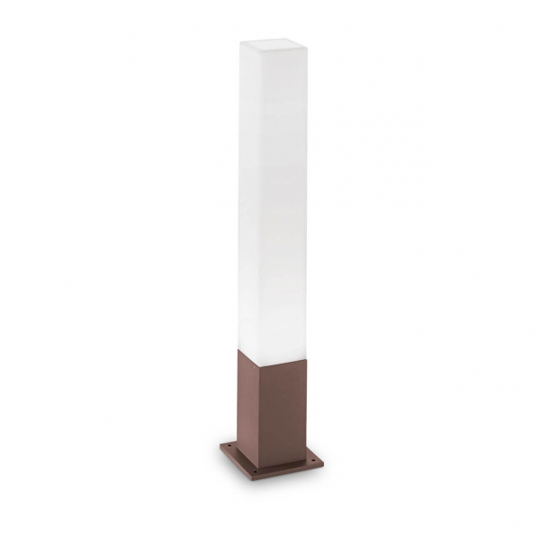 Уличный светильник Ideal Lux Edo Outdoor PT1 Square Coffee 213088 Уличный светильник Ideal Lux Edo Outdoor PT1 Square Coffee 213088