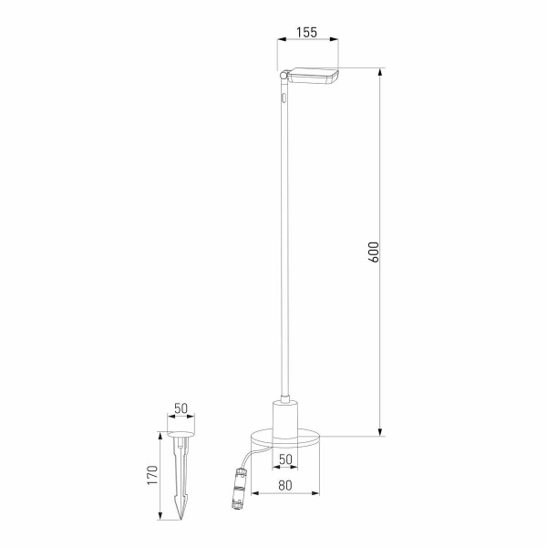 Уличный светодиодный светильник Elektrostandard Joli 35182/S a068101 Уличный светодиодный светильник Elektrostandard Joli 35182/S a068101