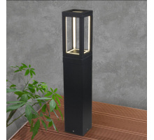 Уличный светодиодный светильник Elektrostandard Frame 1529 Techno Led черный a051859