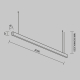 Линейный светильник Maytoni Technical LL312012