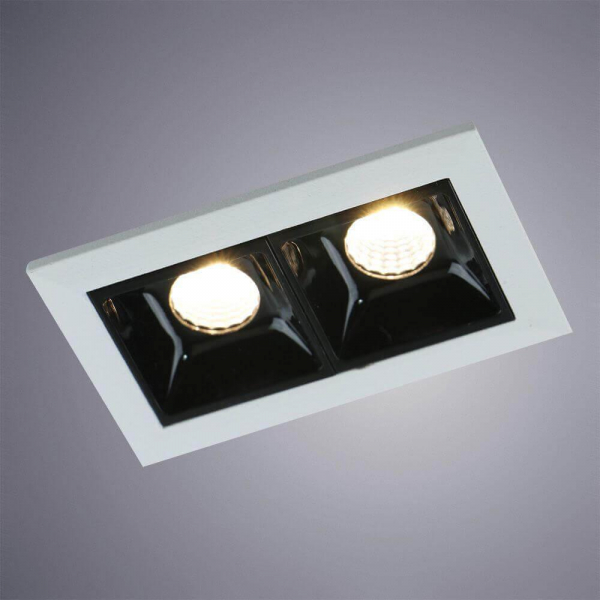 Встраиваемый светодиодный светильник Arte Lamp Grill A3153PL-2BK Встраиваемый светодиодный светильник Arte Lamp Grill A3153PL-2BK