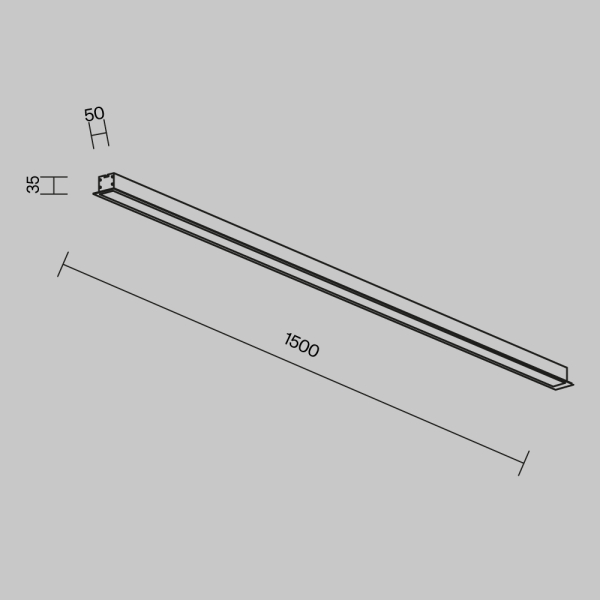 Линейный светильник Maytoni Technical LL313006