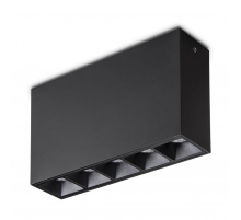 Потолочный светодиодный светильник Ideal Lux Lika 10W Surface BK 244884