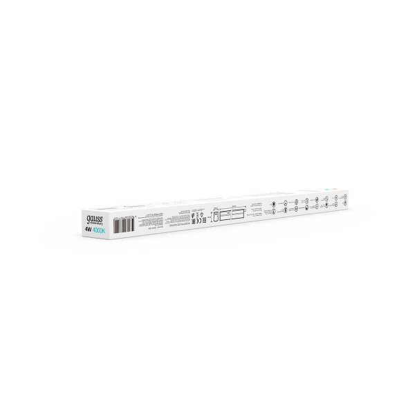 Настенный светодиодный светильник Gauss Led TL Elementary 130411204 Настенный светодиодный светильник Gauss Led TL Elementary 130411204