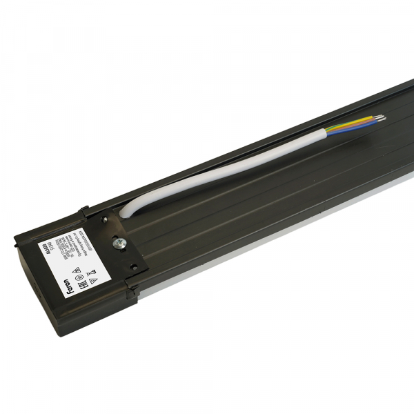 Светильник светодиодный линейный Feron AL5020 IP40 36W 6500K 1200*23*60мм матовый черный 51340