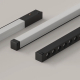 GRAFFIT Линейный светильник LINE LED 48В 14Вт 3000К CRI90 120° PWM черный