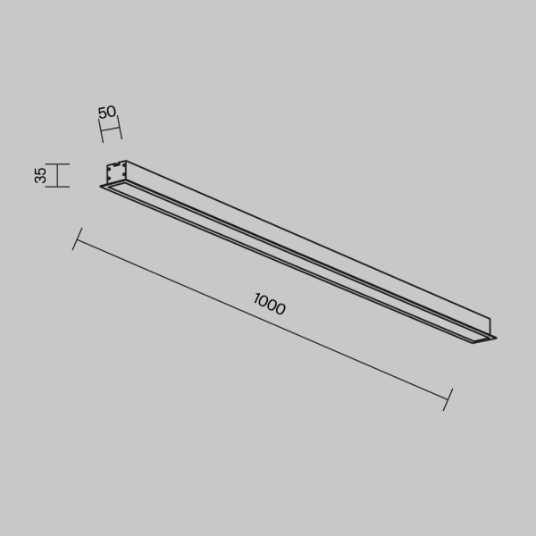 Линейный светильник Maytoni Technical LL313004