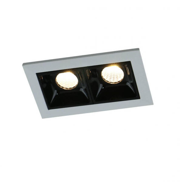 Встраиваемый светодиодный светильник Arte Lamp Grill A3153PL-2BK Встраиваемый светодиодный светильник Arte Lamp Grill A3153PL-2BK