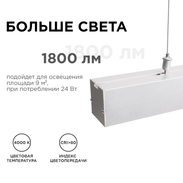 Подвесной светодиодный светильник Apeyron 14-25