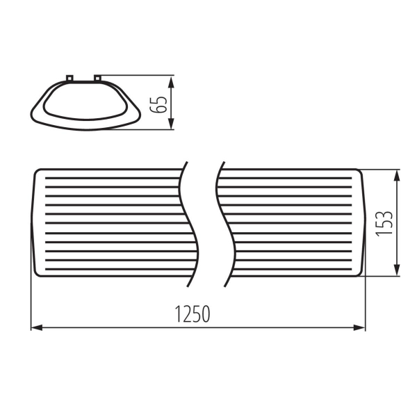 Линейный светильник Kanlux MEBA 4LED 2X120 OP PS 26964 Линейный светильник Kanlux MEBA 4LED 2X120 OP PS 26964