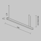 Линейный светильник Maytoni Technical LL312004