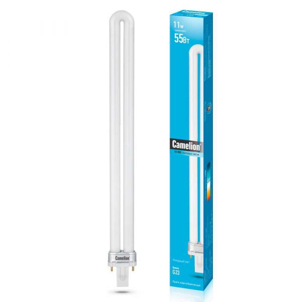 Лампа люминесцентная Camelion 11W 4200K LH11-U/842/G23 3159 Лампа люминесцентная Camelion 11W 4200K LH11-U/842/G23 3159