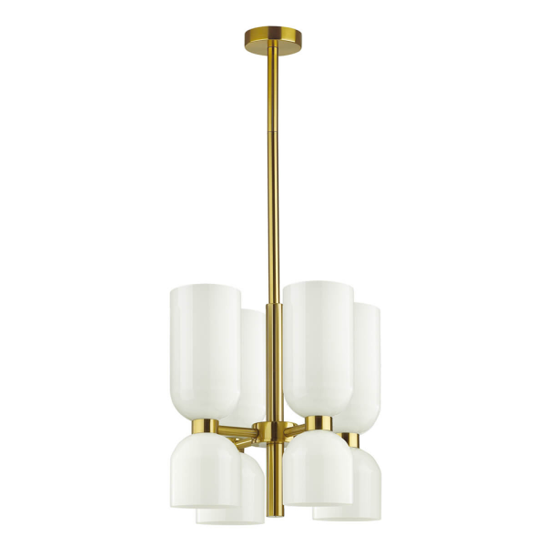 Подвесная люстра Odeon Light Midcent Orinoco 4798/8