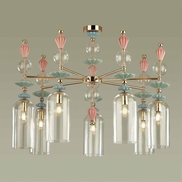 Подвесная люстра Odeon Light Classic Bizet 4855/7C Подвесная люстра Odeon Light Classic Bizet 4855/7C